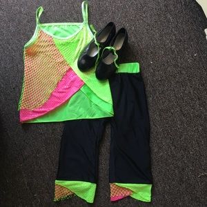 Tap shoes and outfit